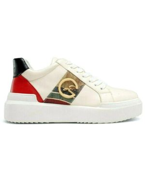Gattinoni Weiße Low-Top-Sneaker