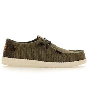 HEYDUDE Laced Shoes - Green