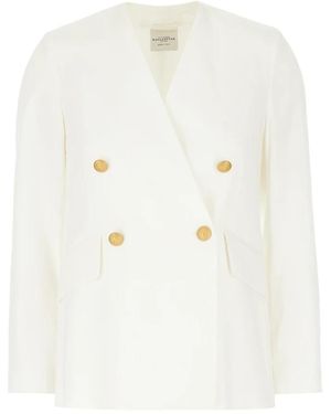 Ballantyne Maglieria Blazer - Wit