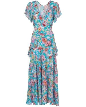 RIXO London Maxi Dresses - Blu