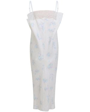 Carven Midi Dresses - Blanco