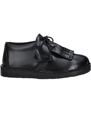 Clarks Laced Shoes - Negro