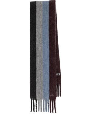 Paul Smith Accessoires ,Veelkleurig ,Wol Sciarpa Riga Cozzy - Zwart