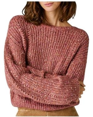 Pepe Jeans Locker Geschnittener Strickpullover - Rot