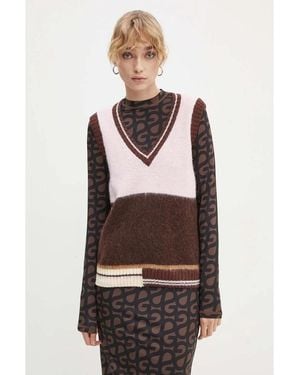 Stine Goya Sleveless Knitwear - Marrón