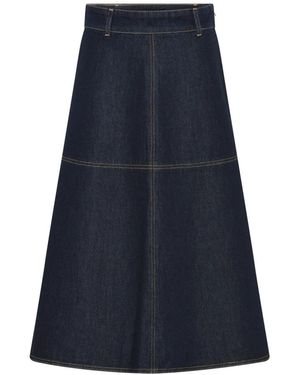 Bruuns Bazaar Denim Skirts - Blue