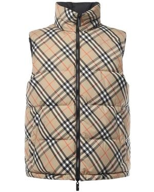 Burberry Vests - Natural