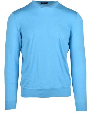 Drumohr Maglioncino Girocollo - Blau