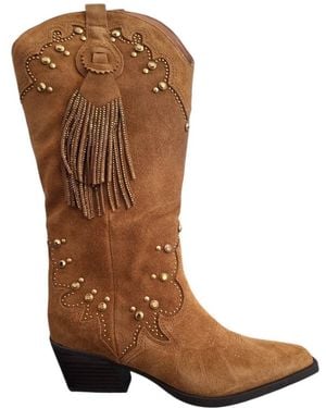 Kurt Geiger Cowboy Boots - Marrón