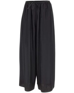 Entire studios Wide Trousers - Black