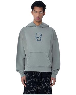 Brain Dead Hoodies - Grey