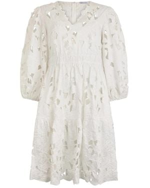 RED Valentino Short Dresses - White