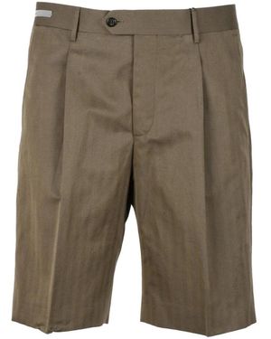 Corneliani Casual Shorts - Verde