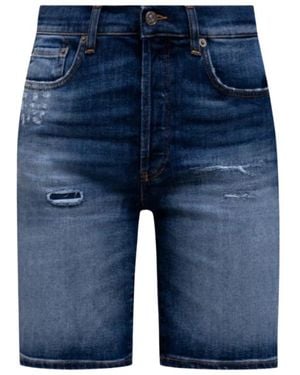 Dondup Denim Shorts - Azul
