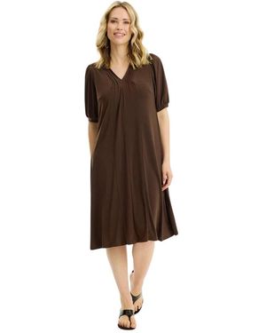 iN FRONT Midi Dresses - Marron