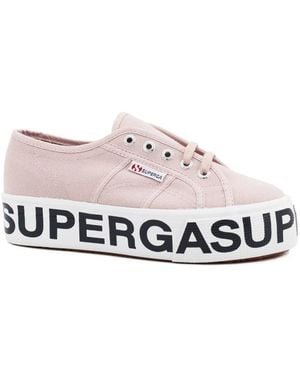 Superga 2790 Outsole Lettering - Pink