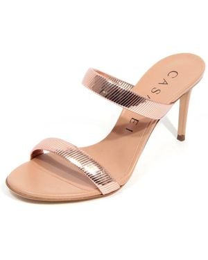 Casadei Heeled Mules - Pink