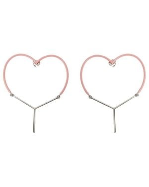 Y. Project Earrings - Metallic
