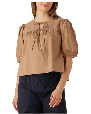 RUBY TUESDAY Ibene Bluse Charm - Blau
