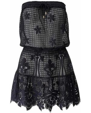 Melissa Odabash Isla Bandeau Short Dress - Schwarz