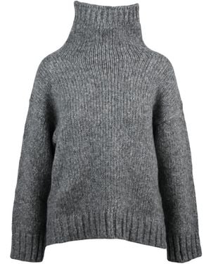 Alpha Studio Turtlenecks - Grey