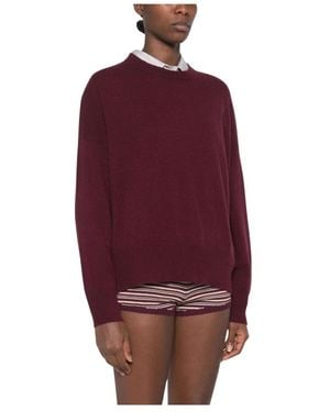 Be You Rundhals-Pullover - Rot