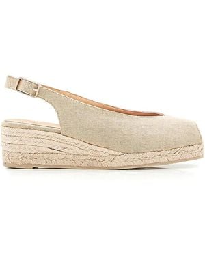 Castañer Wedges - Natural
