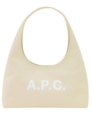 A.P.C. Shoulder Bags - White