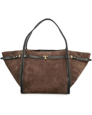 Tod's Tote Bags - Marrone