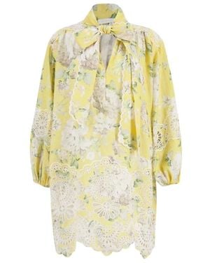 Zimmermann Short Dresses - Yellow