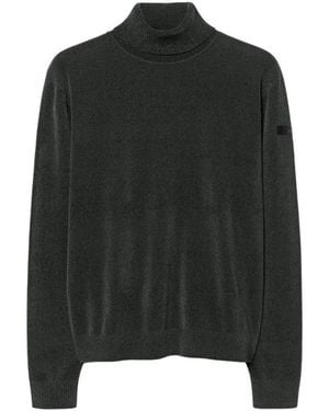 Rrd Rollkragenpullover Strick - Schwarz