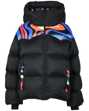 Emilio Pucci Winter Jackets - Black