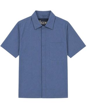 Herno Short Sleeve Hemden - Blauw