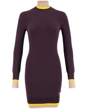 Fendi Knitted Dresses - Purple