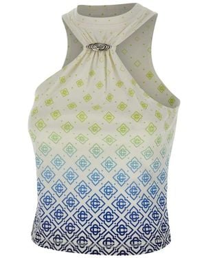 CASABLANCA Sleeveless Tops - Green