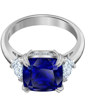 Swarovski Attract Trilogy Ring - Blauw