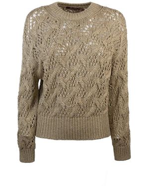 Max Mara Round-Neck Knitwear - Groen