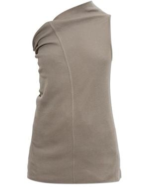 Rick Owens Athena Draped Top - Grau