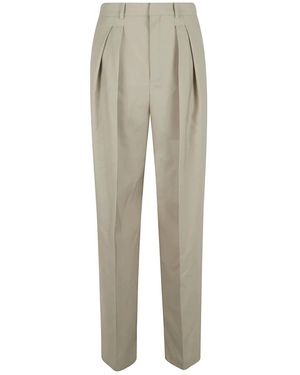 Saint Laurent Straight Trousers - Grey