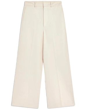 Semicouture Wide Trousers - White