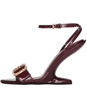 N°21 High Heel Sandals - Rosso