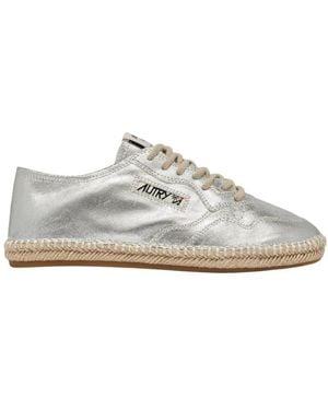 Autry Schoenen ,Grijs ,Sneakers - Wit