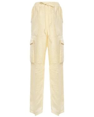 Phoebe Philo Straight Trousers - Natural