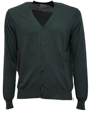 Hōsio Ius17100M08 16 Cardigan Giacca - Grün