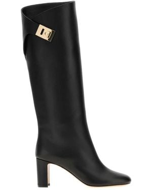 Ferragamo Heeled Boots - Negro
