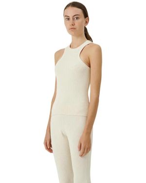 Soulland Sleeveless Tops - Neutro