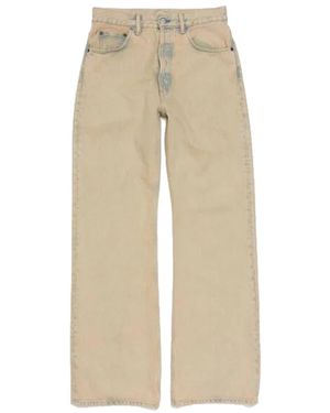 Acne Studios Bruine Jeans Stijlvolle Pasvorm Casual Uitjes - Naturel