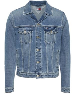 Tommy Hilfiger Denim Jackets - Blue