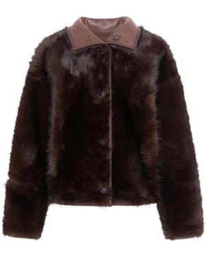 Urbancode Faux Fur & Shearling Jackets - Nero