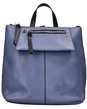 Rebelle Leder Rucksack - Blau